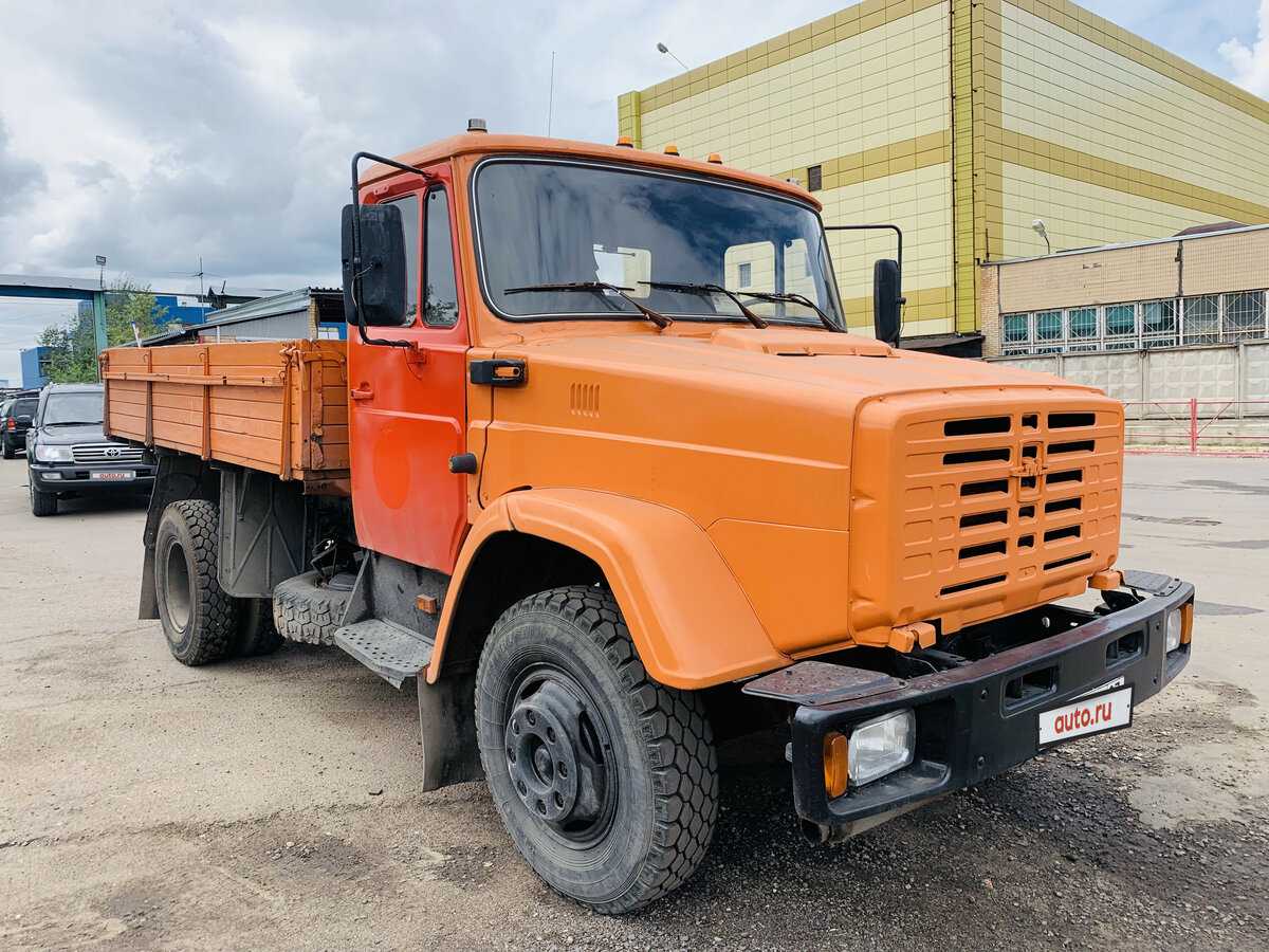 Бортовой грузовик зил-433180