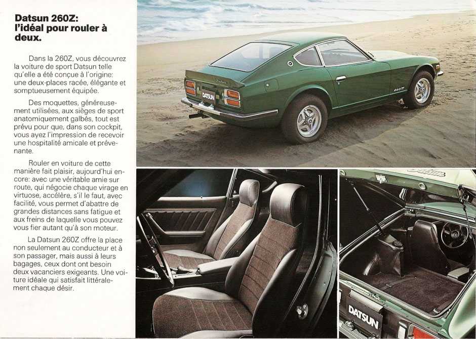 Datsun 240z: фото, обзор, технические характеристики, комплектации и особенности авто
