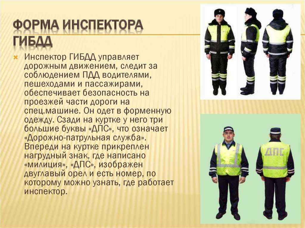 Инспектор требует сесть в патрульный автомобиль