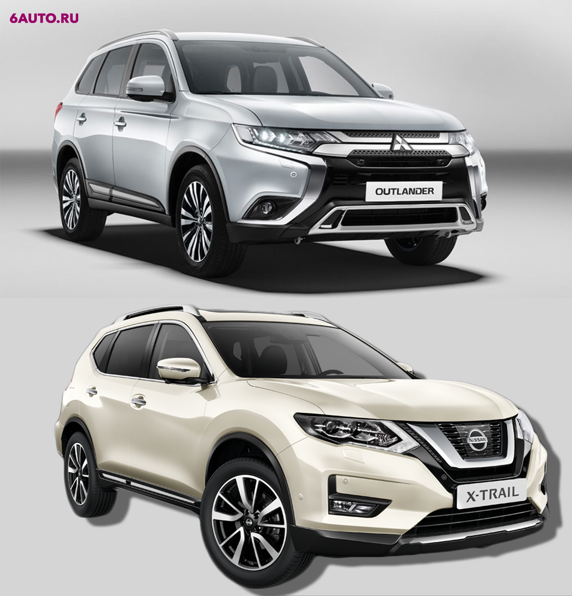 Новые кроссоверы 2020 nissan x-trail и mitsubishi outlander объединит одна платформа