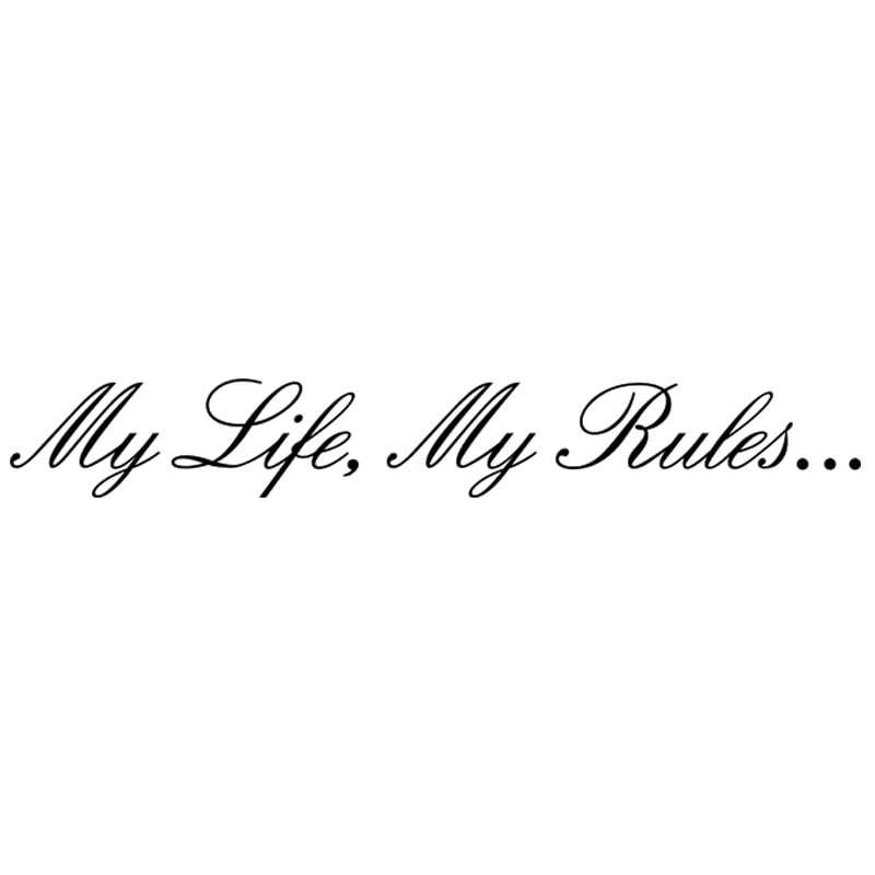 Что такое my life my rules