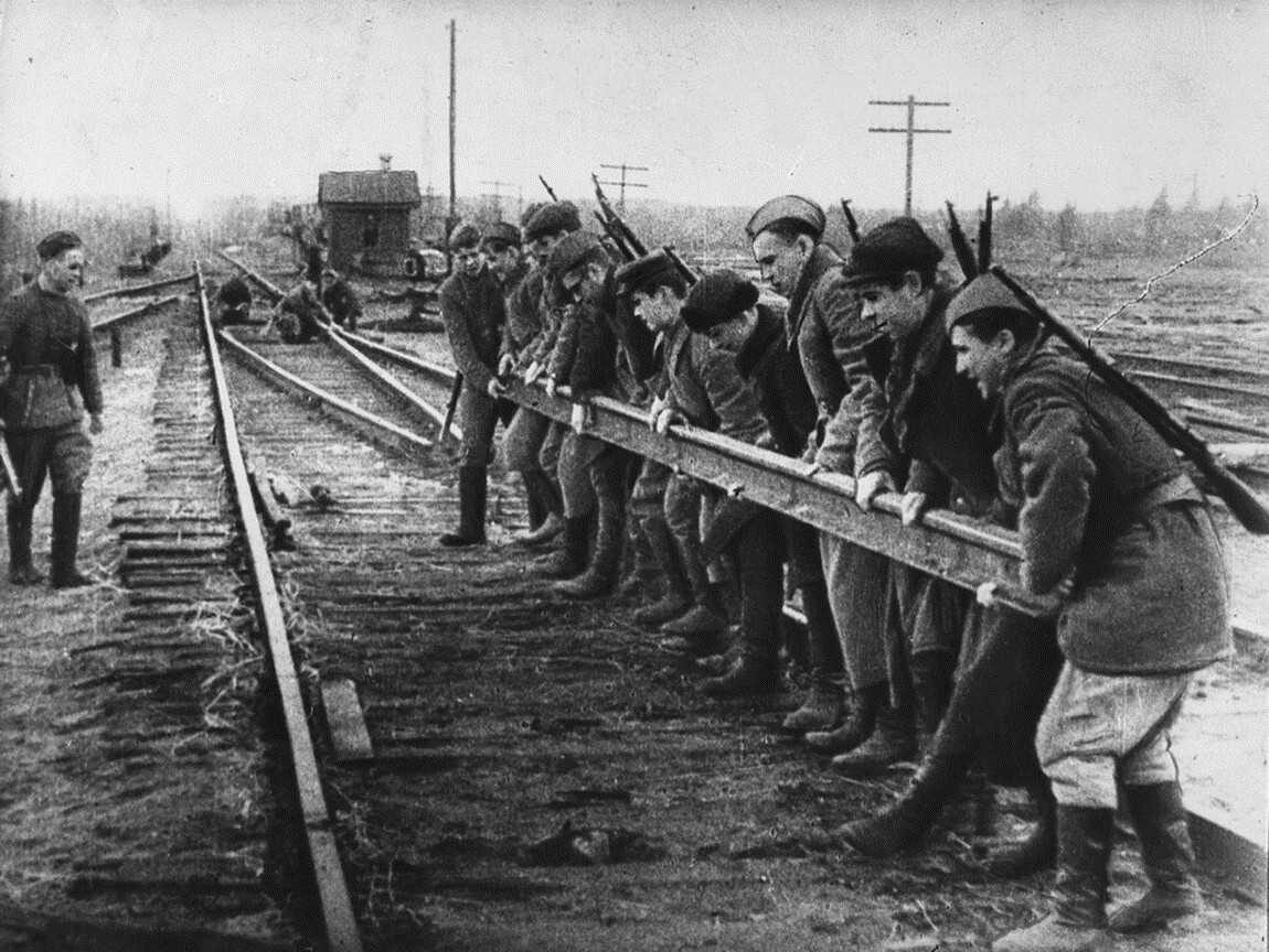 Железные дороги в годы великой отечественной войны