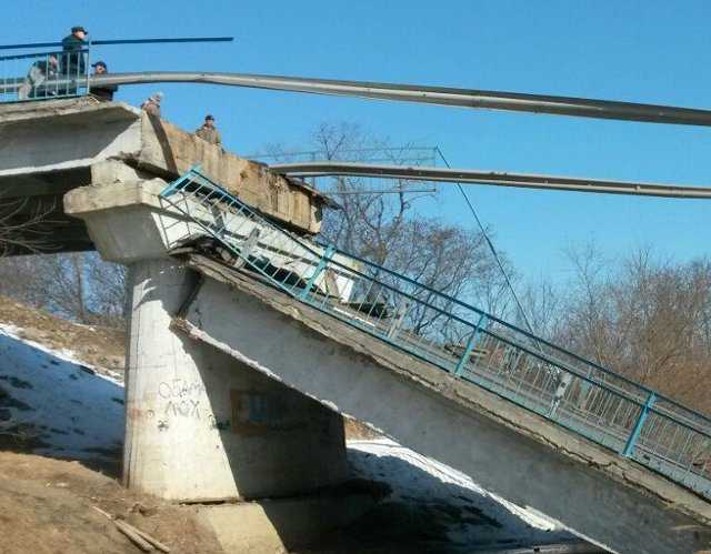 В россии регулярно рушатся мосты