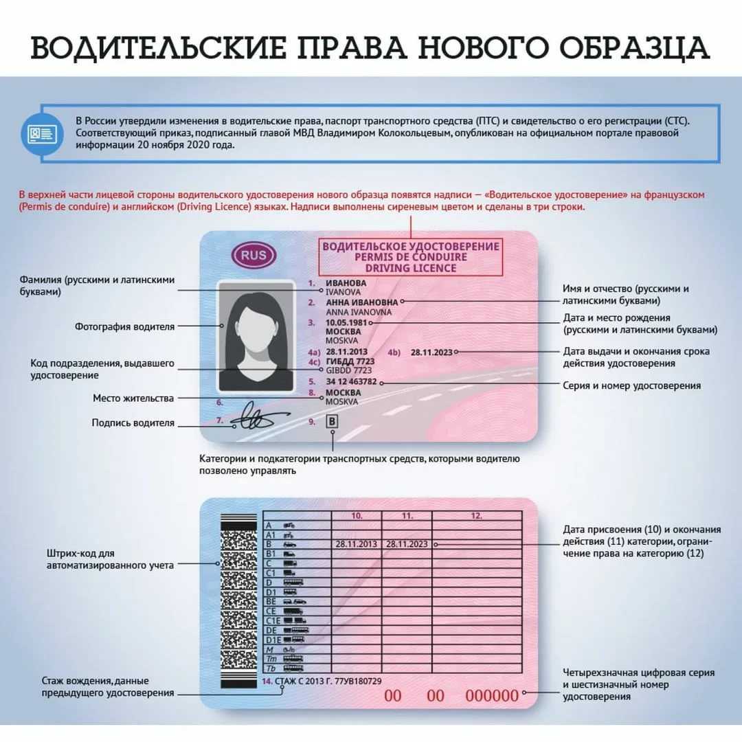 Новые водительские права как отличить оригинал от подделки