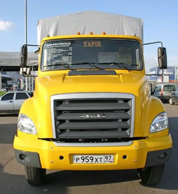 Бортовой грузовик зил-433180