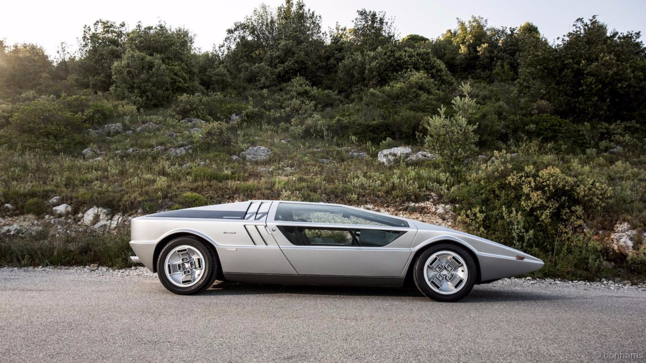 Maserati отмечает 50-летие своего культового концепт-кара boomerang