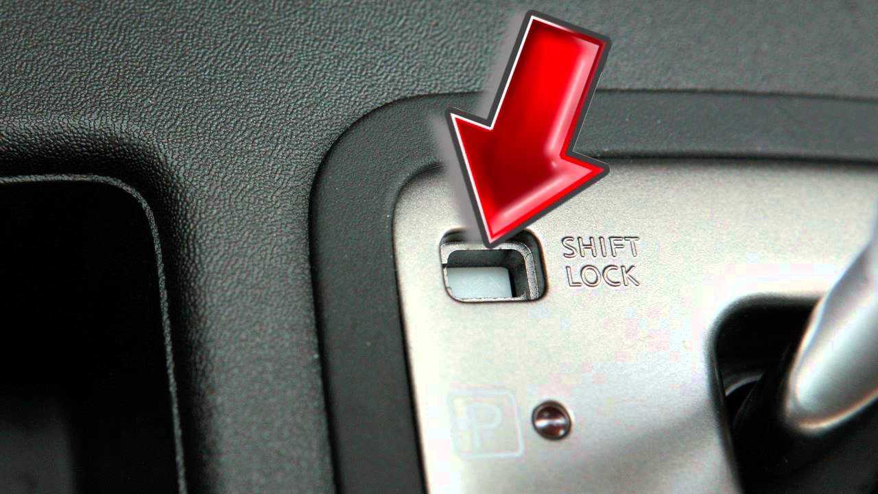 Shift lock release на акпп: что это такое и как пользоваться