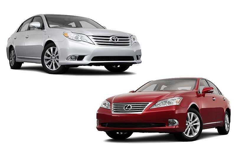 Lexus es 350 (2014) vs toyota camry l (2014): в чем разница?