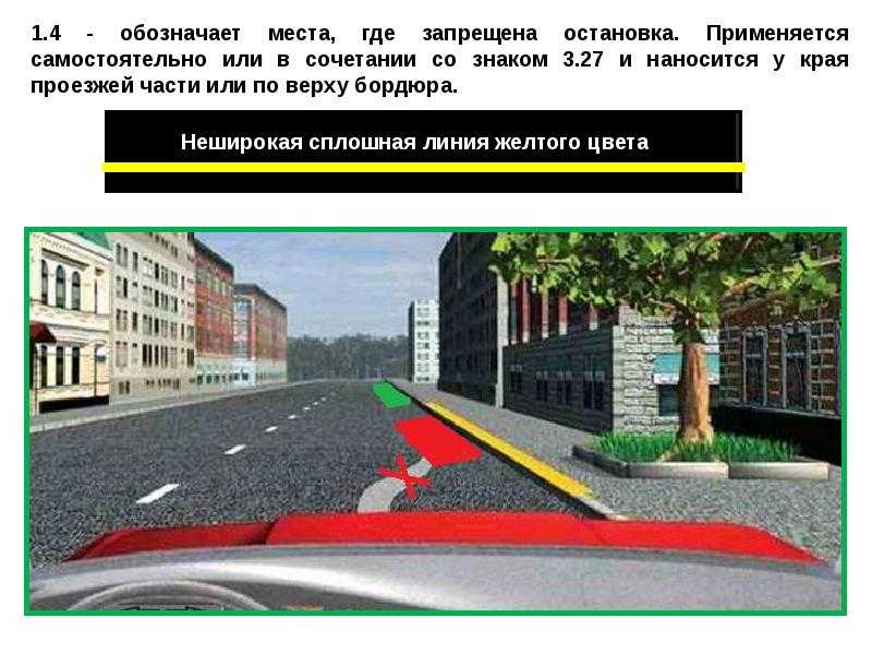 Что значит желтая разметка на дороге справа (удивляюсь, что многие не знают)