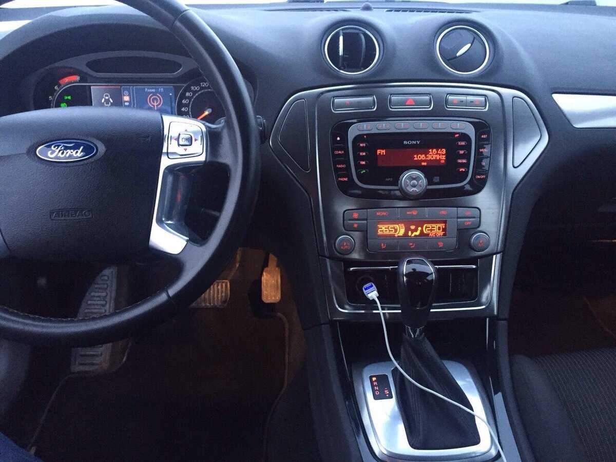 Технические характеристики ford mondeo 4 2.3 at titanium