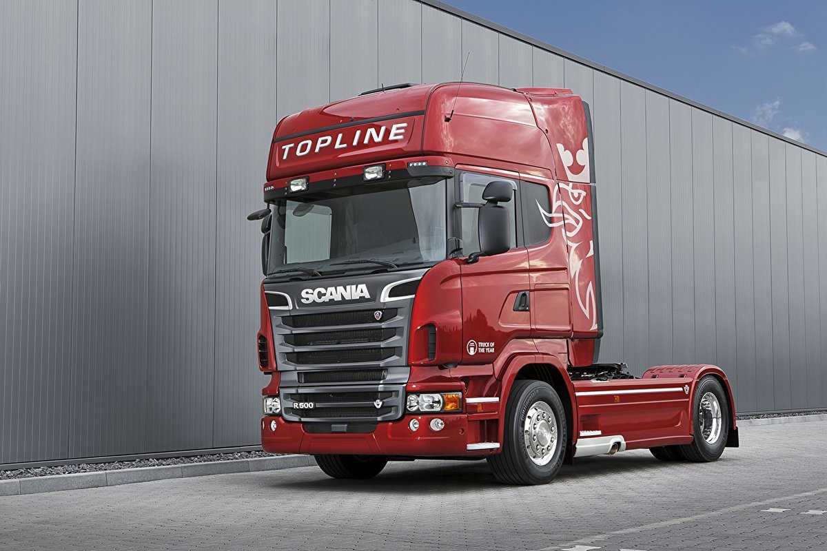 Грузовики scania: модельный ряд