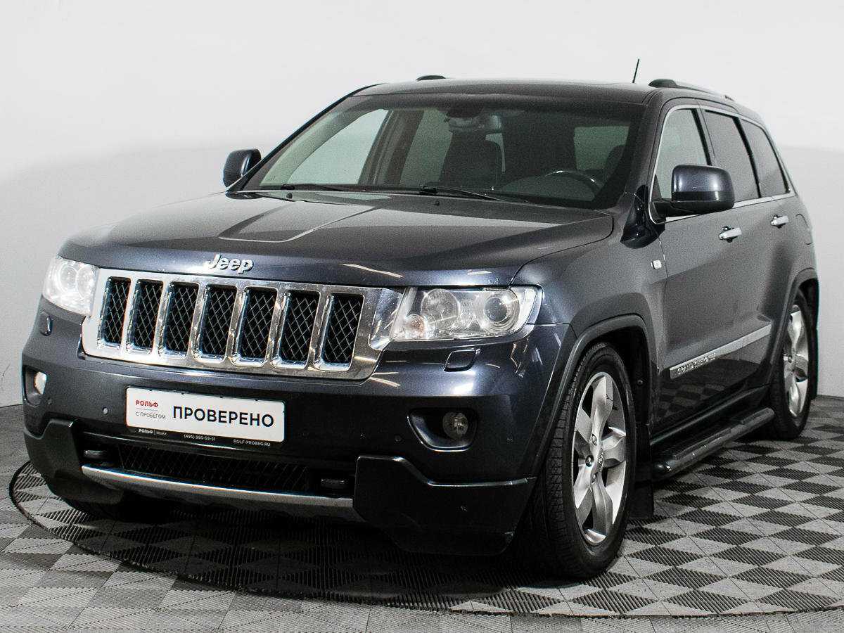 История и обзор модели jeep grand cherokee