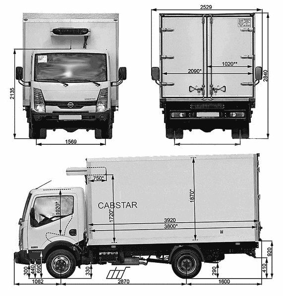 Nissan cabstar – многофункциональный грузовой автомобиль - водители автомобилей