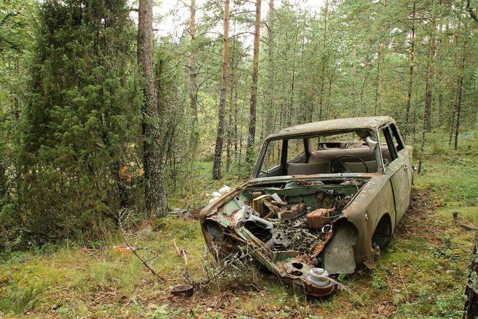 Советские авто в лесу финляндии — зачем их там оставили