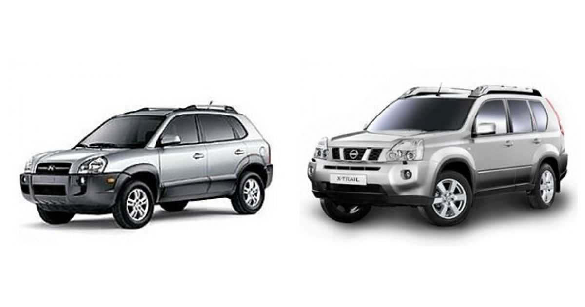 Что лучше: hyundai tucson или nissan x-trail?