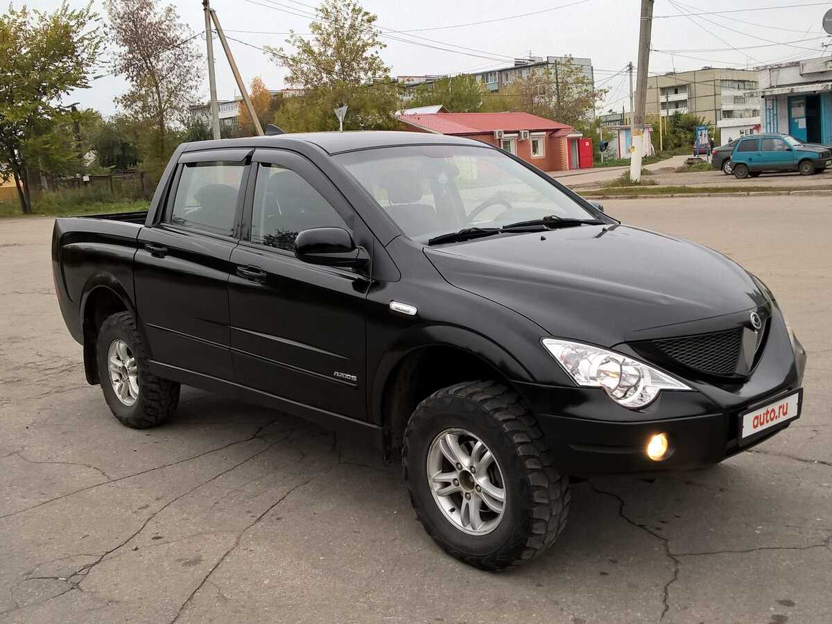 Технические характеристики ssangyong actyon / сангйонг актион