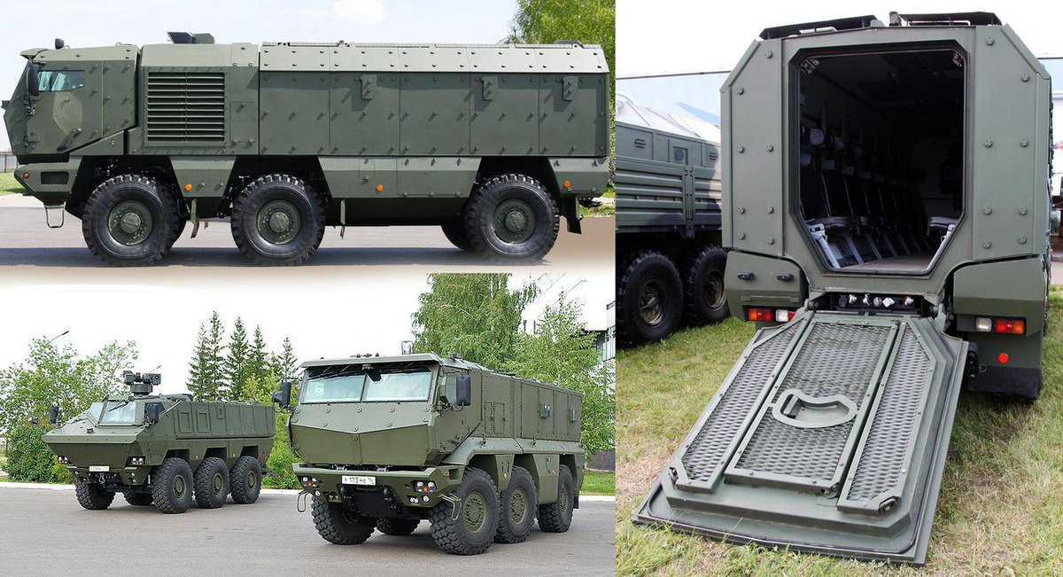 Бронеавтомобиль урал-63095 и урал-63099 «тайфун» (россия)
