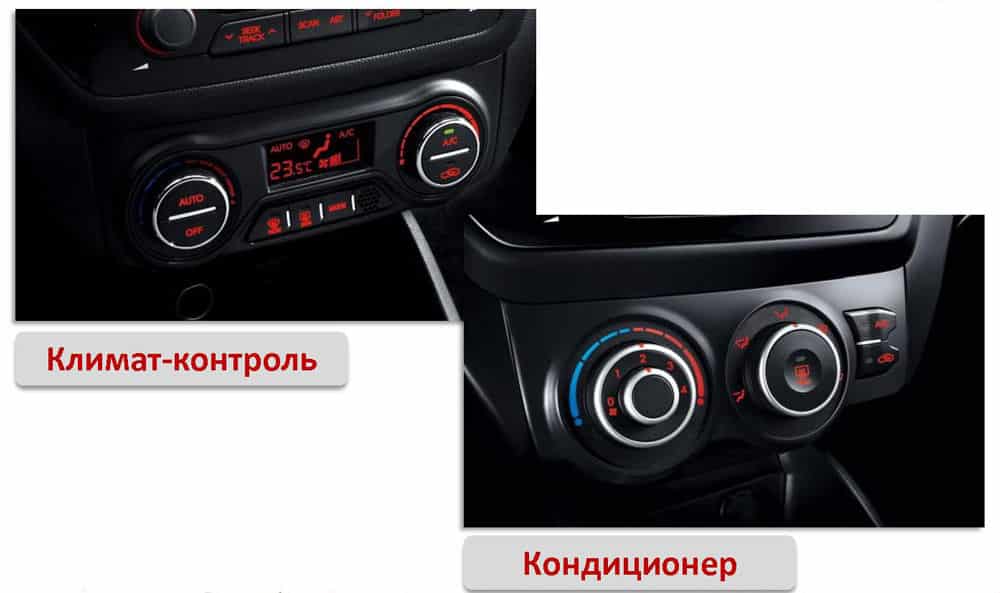 Чем отличаются климат-контроль и кондиционер в автомобиле - водители автомобилей